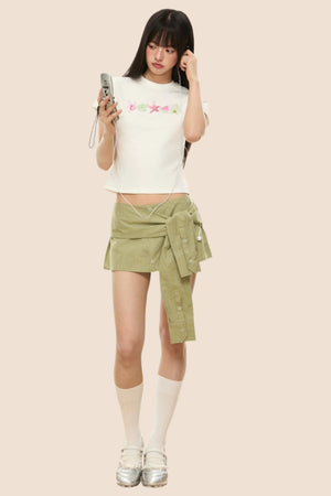 Retro Stripe Skirt