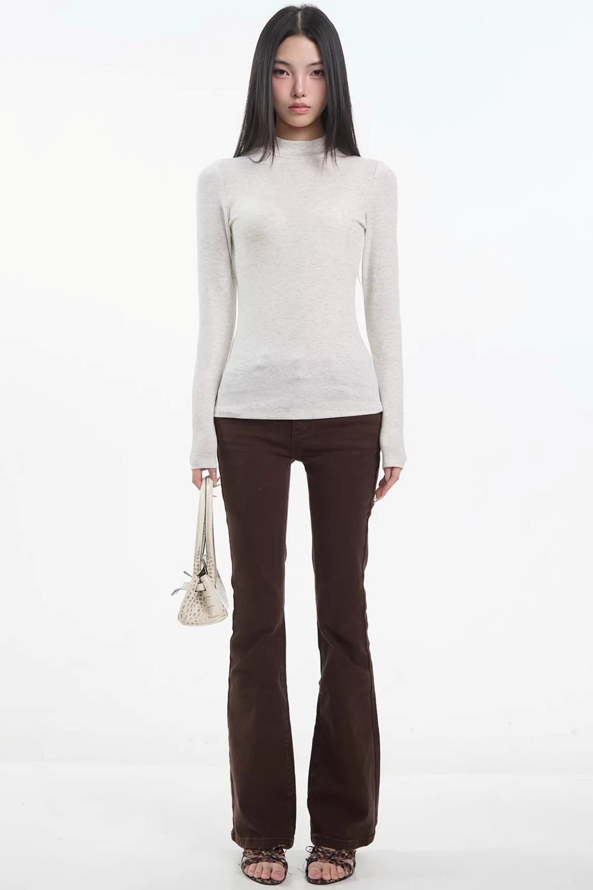 Retro Striped Slim-Fit Base Top