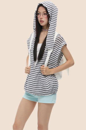 Retro Style Rabbit Ear Jacket