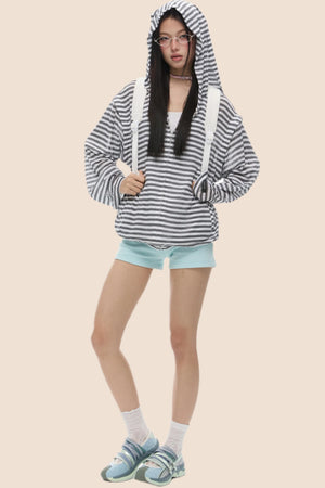 Retro Style Rabbit Ear Jacket