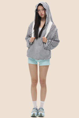 Retro Style Rabbit Ear Jacket
