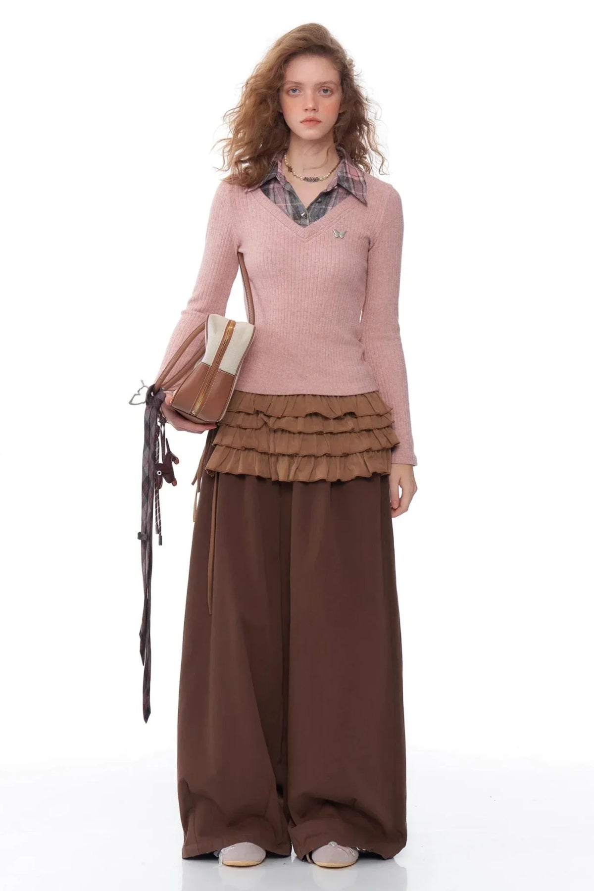 Retro Style Slim Polo Neck Sweater