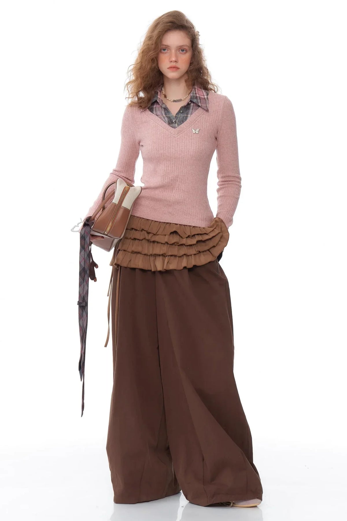 Retro Style Slim Polo Neck Sweater