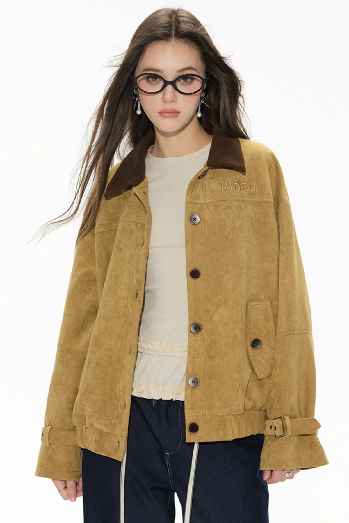 Retro Suede Work Jacket
