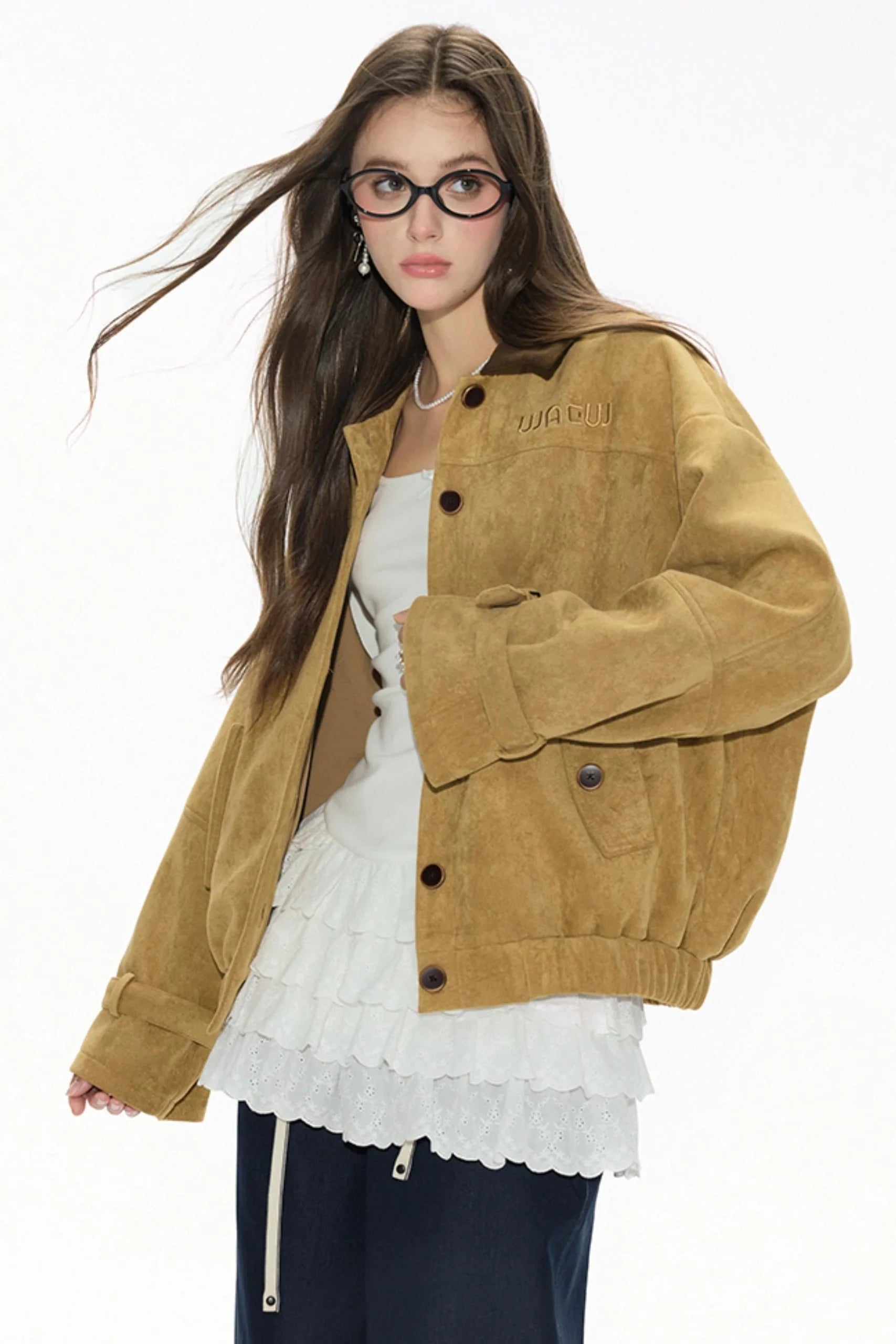Retro Suede Work Jacket