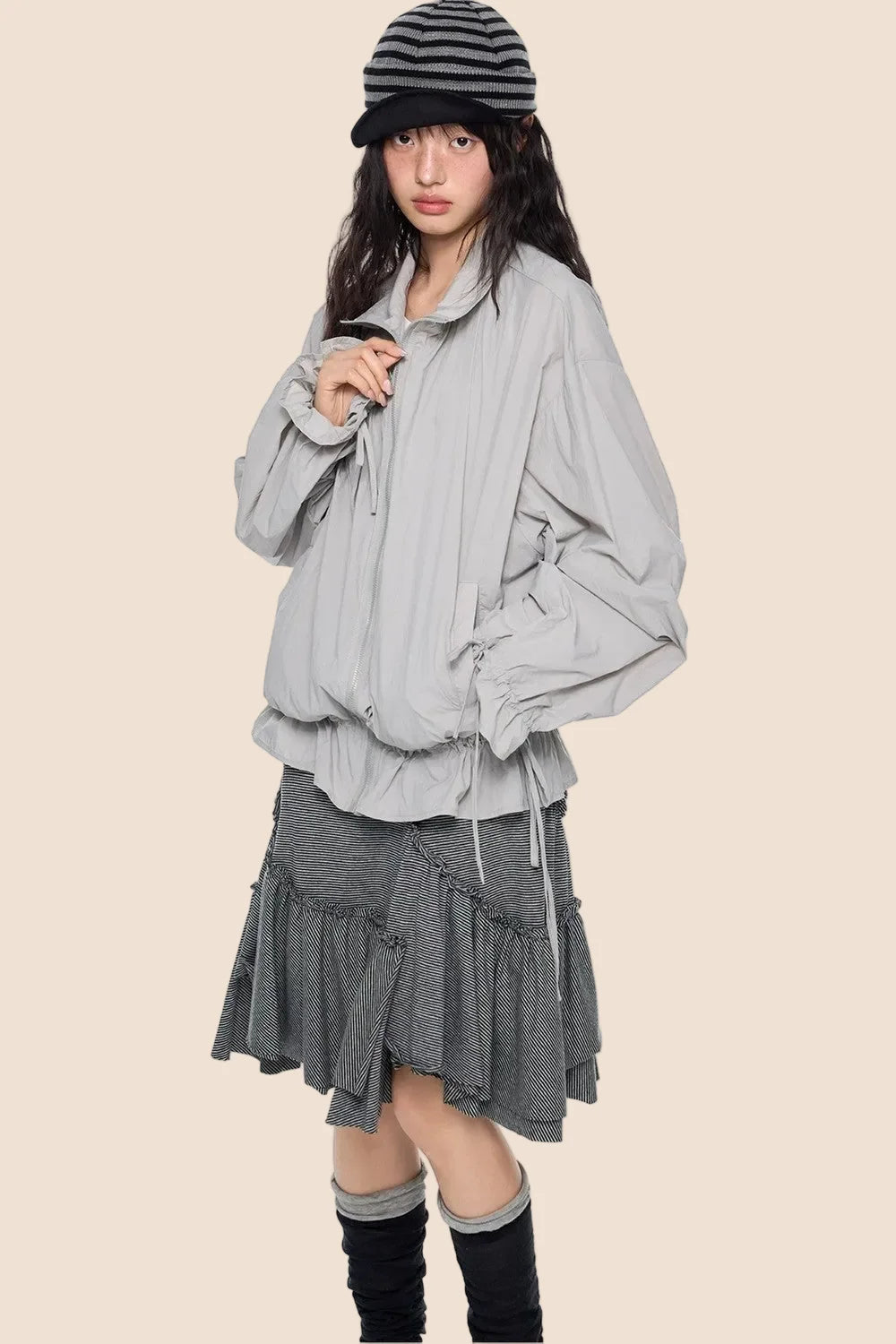 Retro Sun Protection Jacket