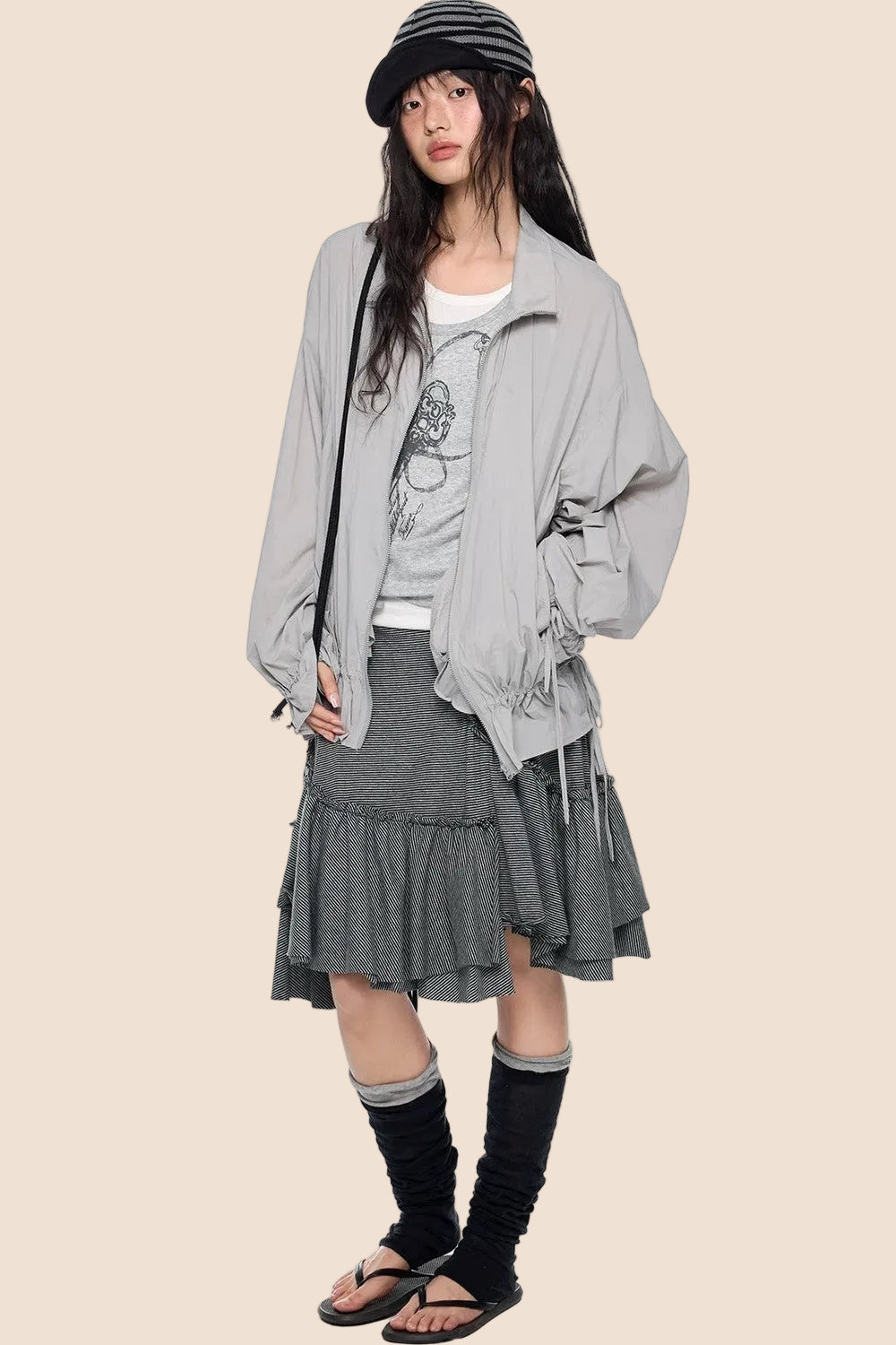 Retro Sun Protection Jacket