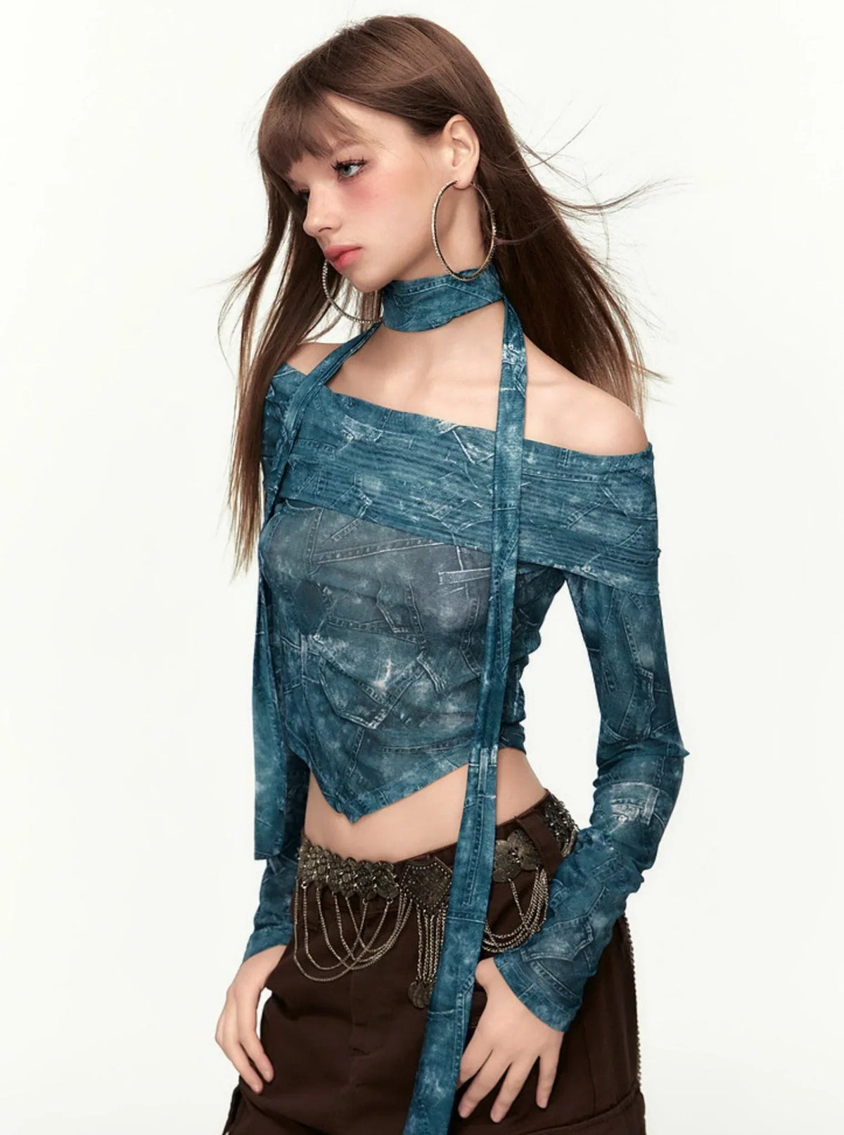 Retro Sweet Cool Style Printed T-Shirt