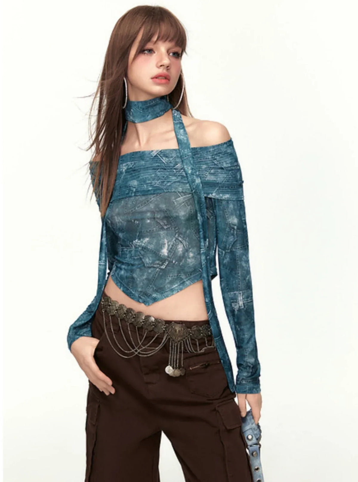 Retro Sweet Cool Style Printed T-Shirt