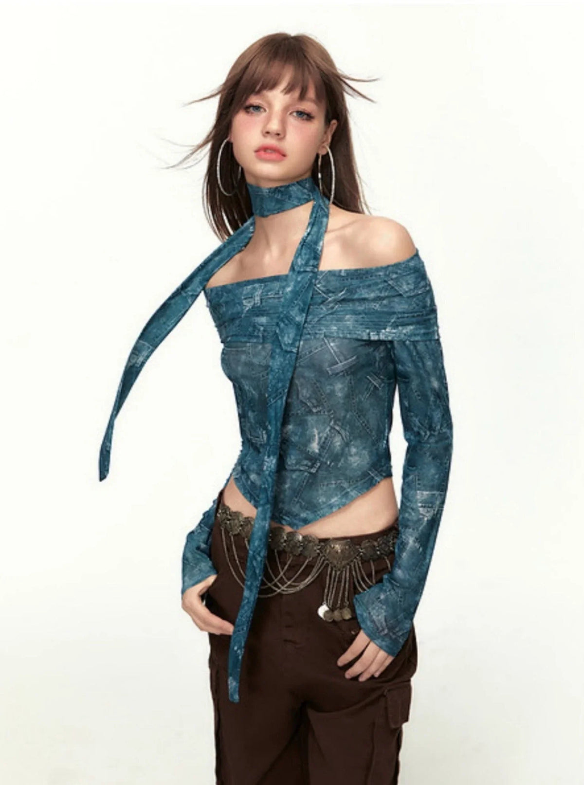 Retro Sweet Cool Style Printed T-Shirt