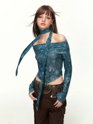 Retro Sweet Cool Style Printed T-Shirt