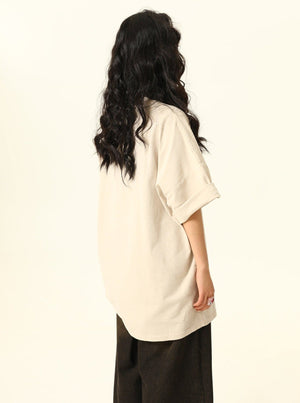 Retro TV Printed Short Sleeve T-Shirt