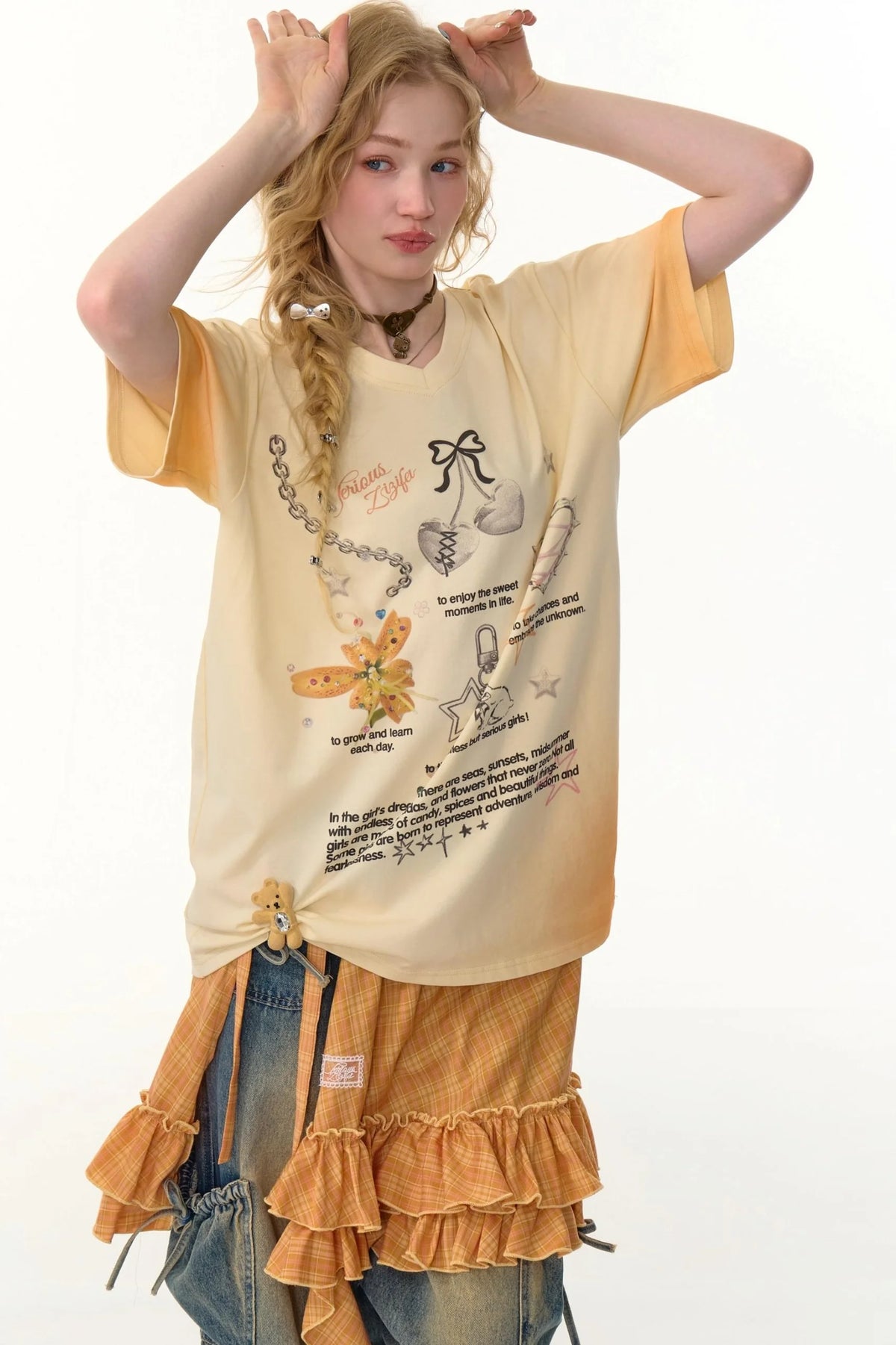 Retro V-Neck Tee