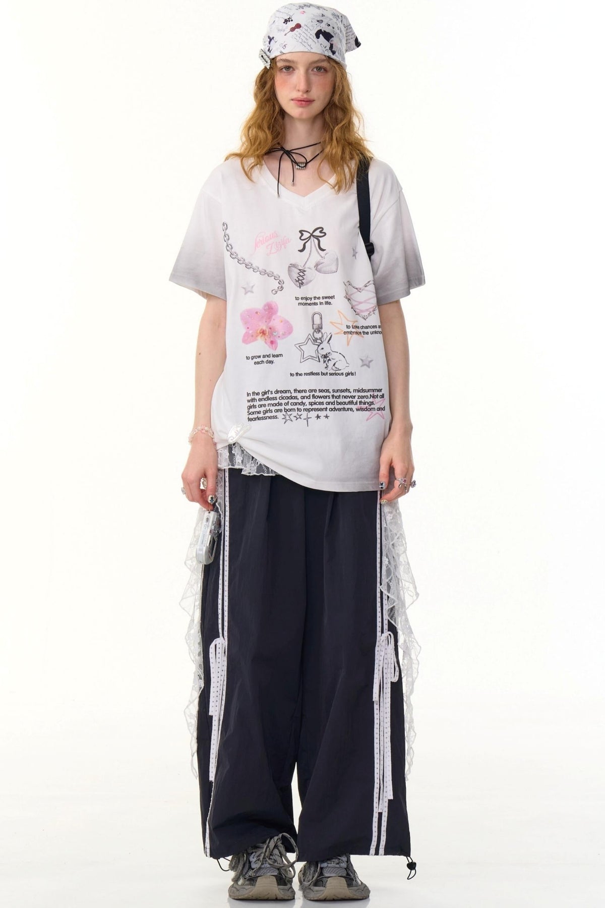 Retro V-Neck Tee