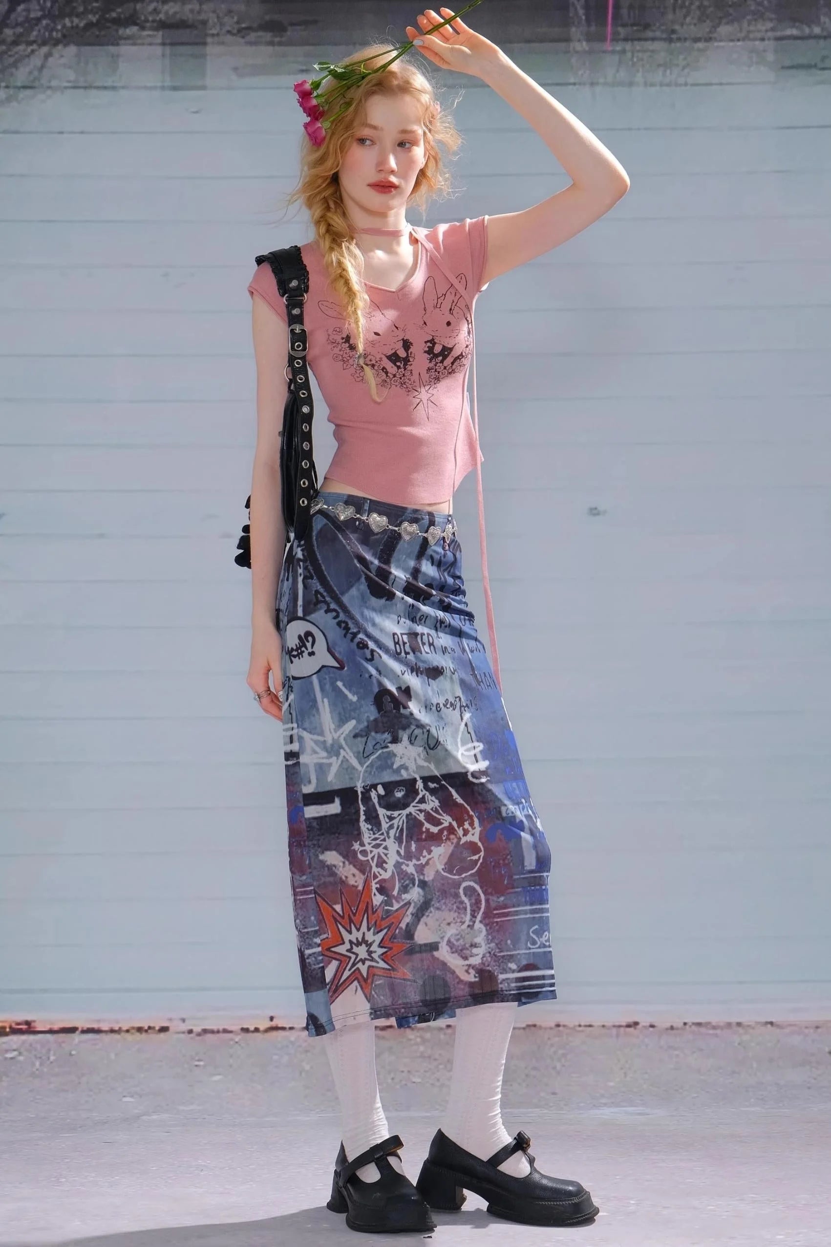 Retro V-Neck Tee