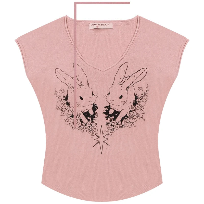 Retro V-Neck Tee