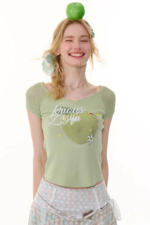 Retro V-Neck Tee