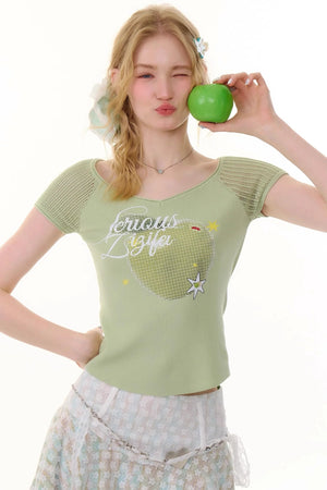 Retro V-Neck Tee