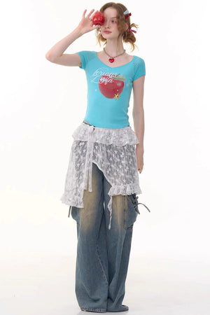 Retro V-Neck Tee