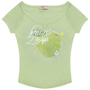 Retro V-Neck Tee