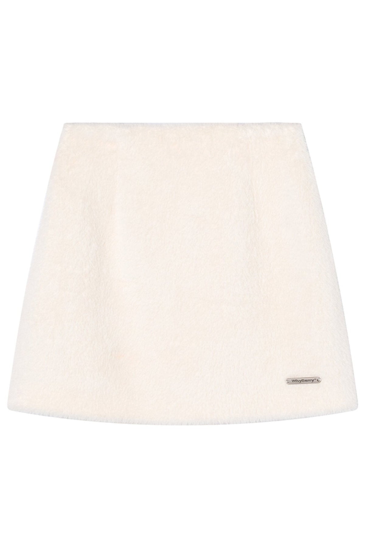 Retro Velvet Snow A Line Skirt