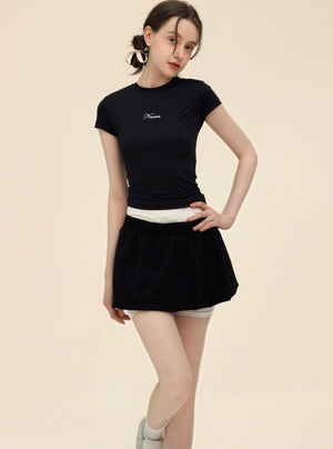 Retro Versatile Slim T-Shirt