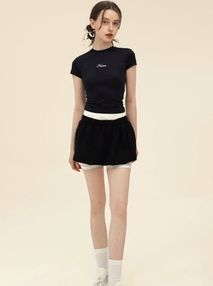 Retro Versatile Slim T-Shirt