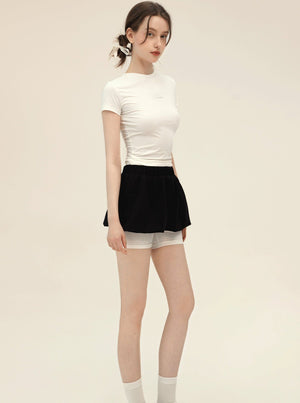 Retro Versatile Slim T-Shirt