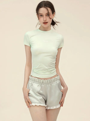 Retro Versatile Slim T-Shirt