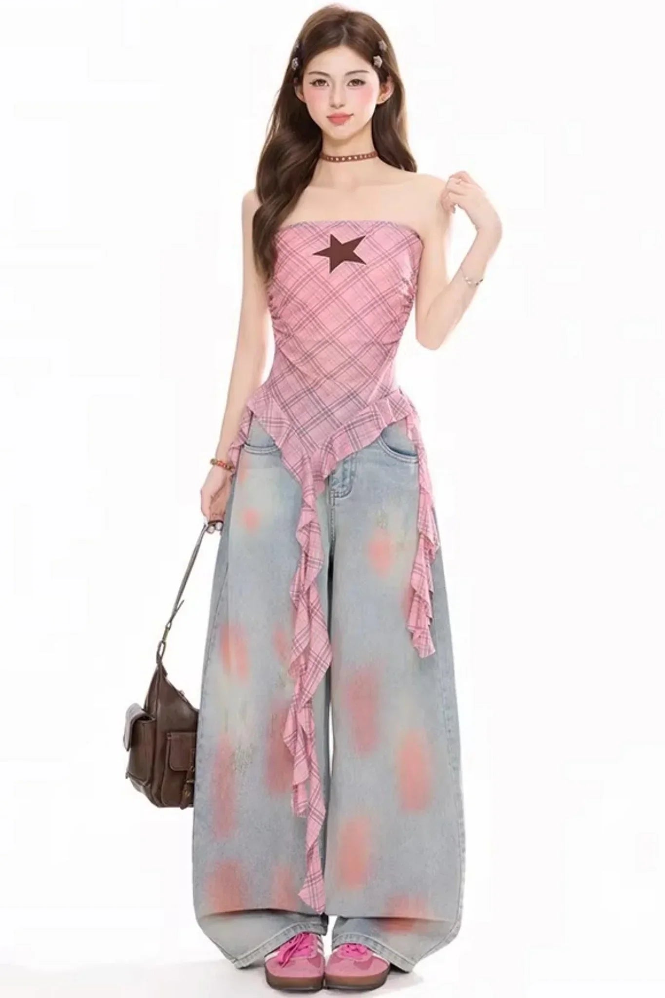 Retro Washed Gradient Pants