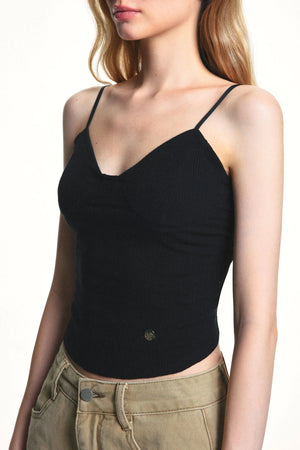Retro Washed Slimming Denim Skirt