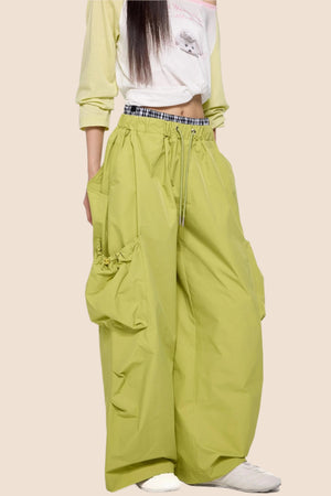 Retro Wide-Leg Pants