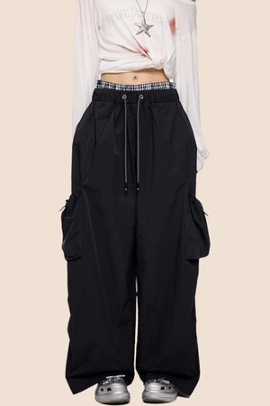 Retro Wide-Leg Pants