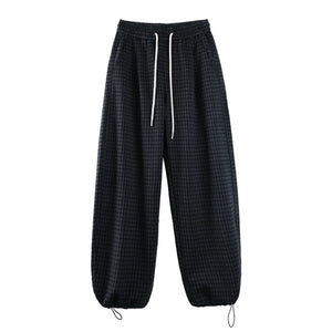 Retro Yarn-Dyed Plaid Pants