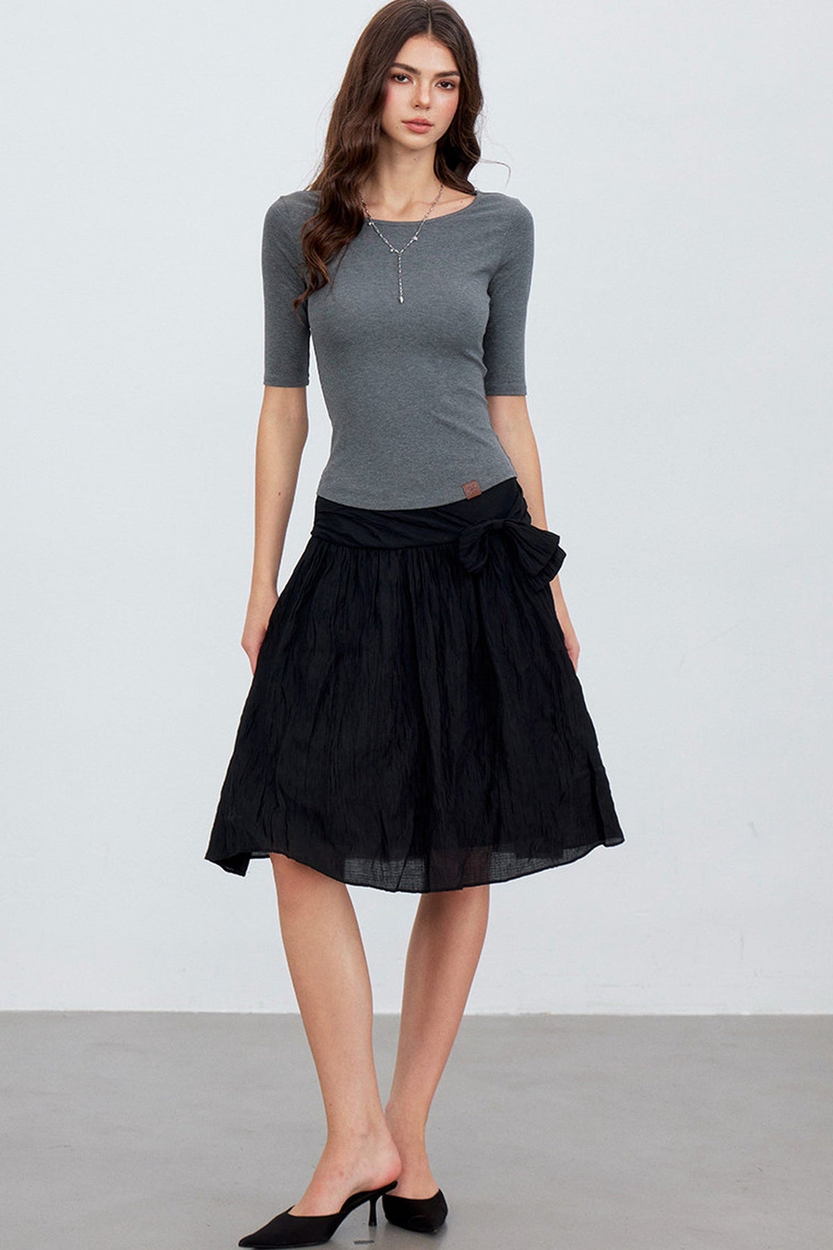Reversible Cross-Knot Blouse