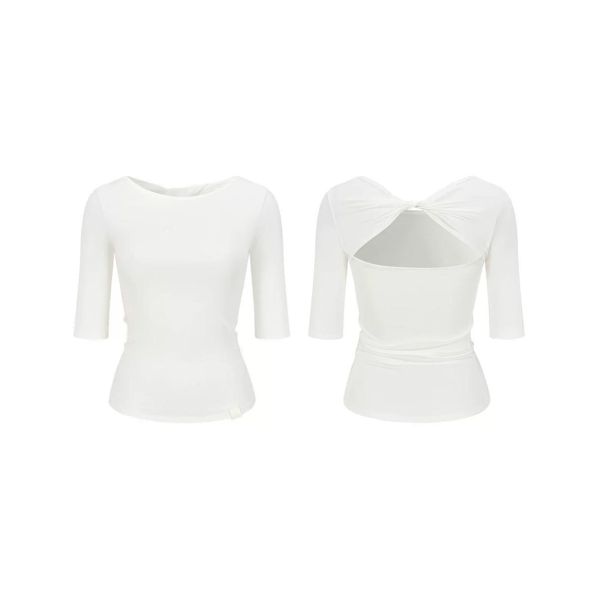 Reversible Cross-Knot Blouse