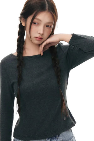 Reversible Faux Sleeve Top