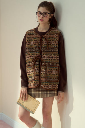 Reversible Fur Vest