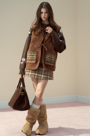 Reversible Fur Vest