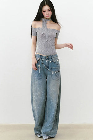 Reversible Lace-Up Knit Vest