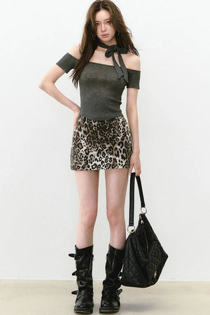 Reversible Lace-Up Knit Vest