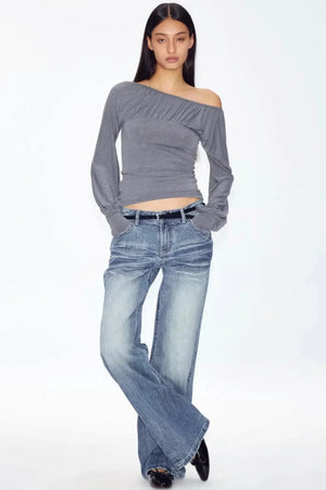 Reversible Modal Off-Shoulder Top