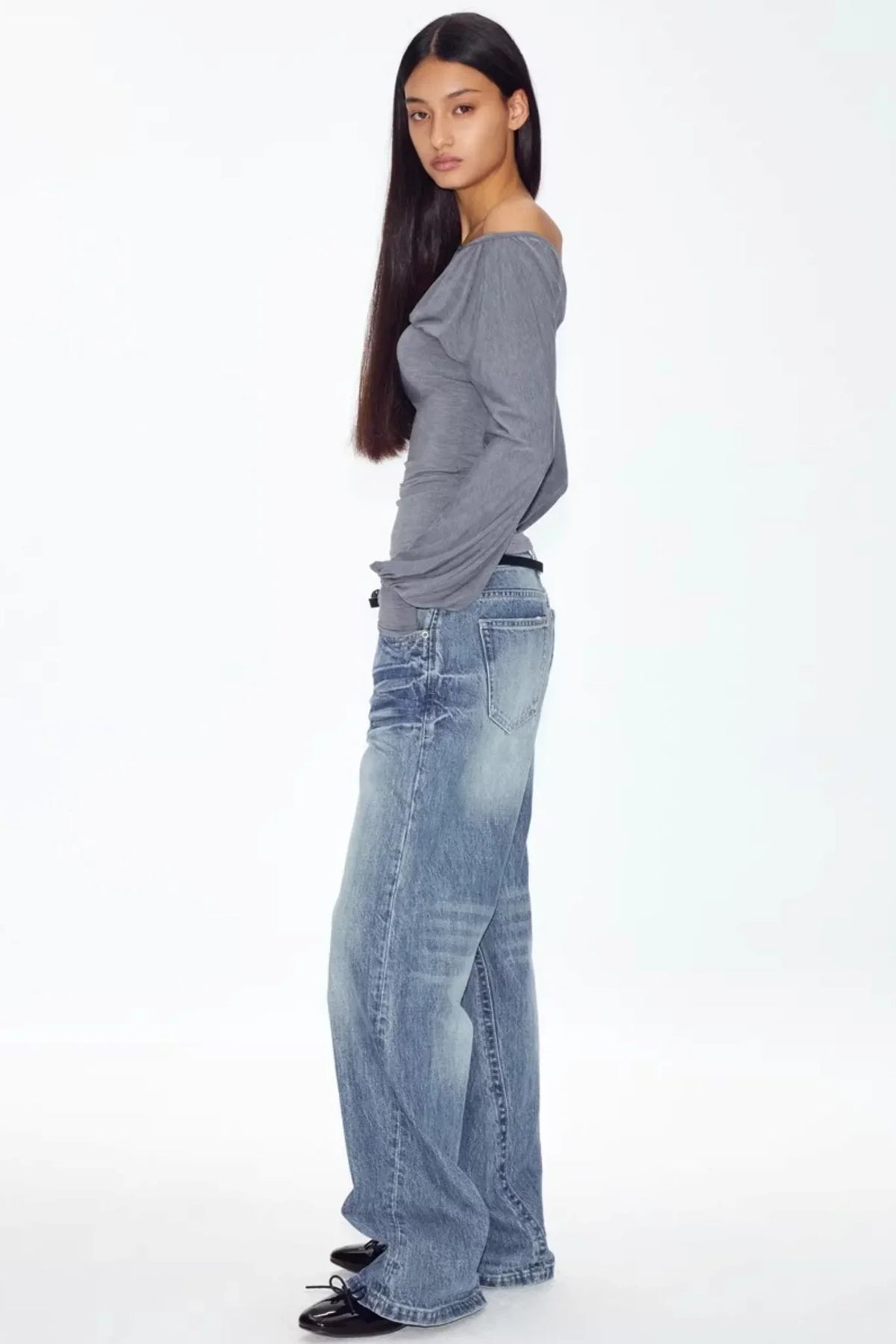 Reversible Modal Off-Shoulder Top
