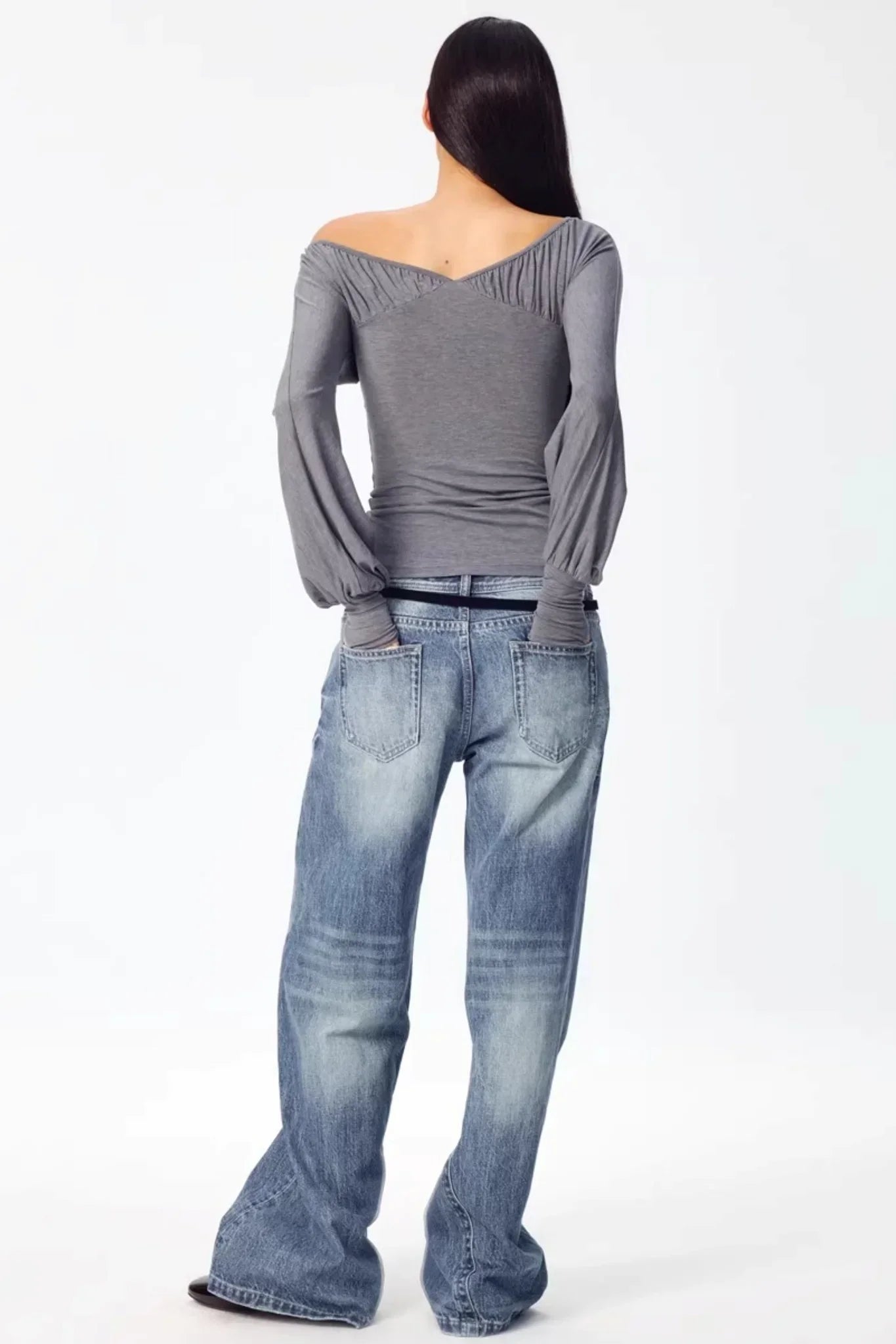 Reversible Modal Off-Shoulder Top