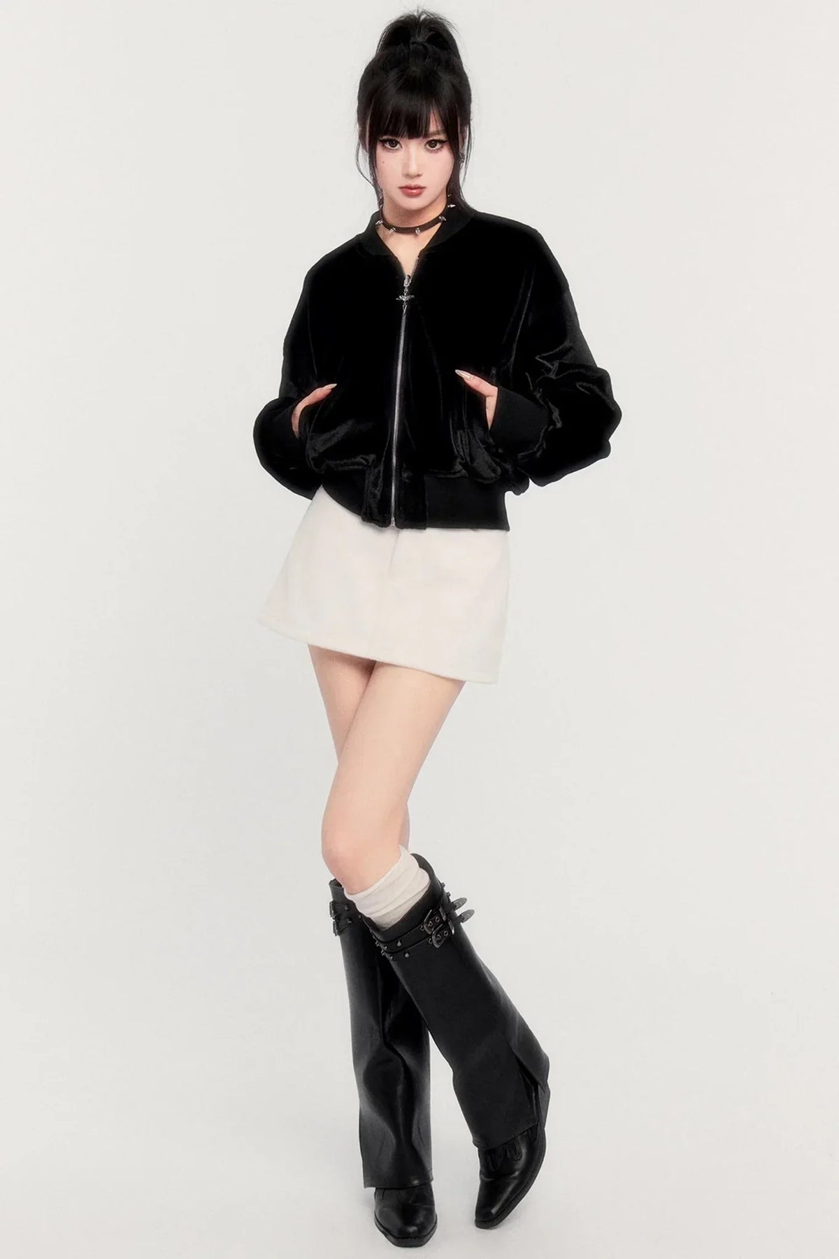 Reversible Plaid Plush Jacket