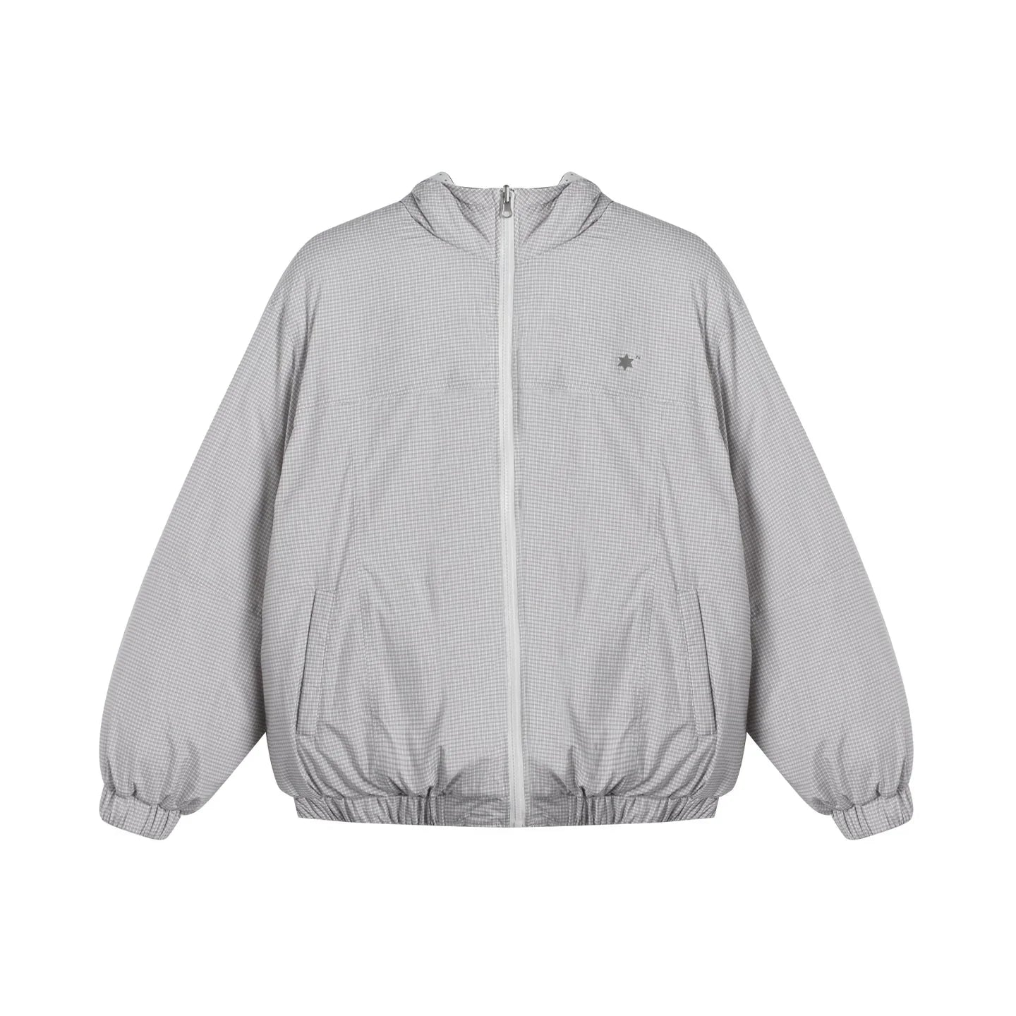 Reversible Polka Dot Hooded Jacket