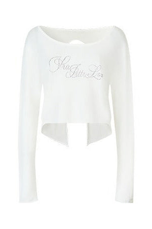 Reversible Rhinestone Blouse