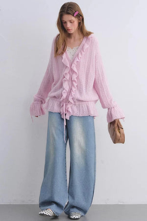 Rhinestone Blue Scimitar Pants