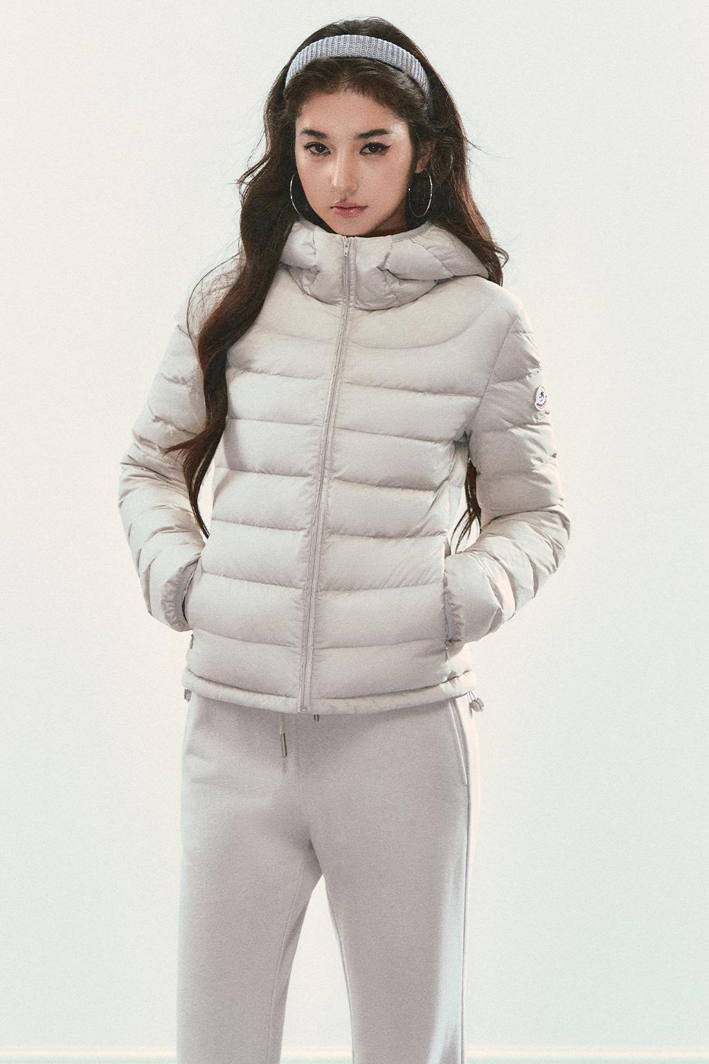 Ribbed Down Jacket