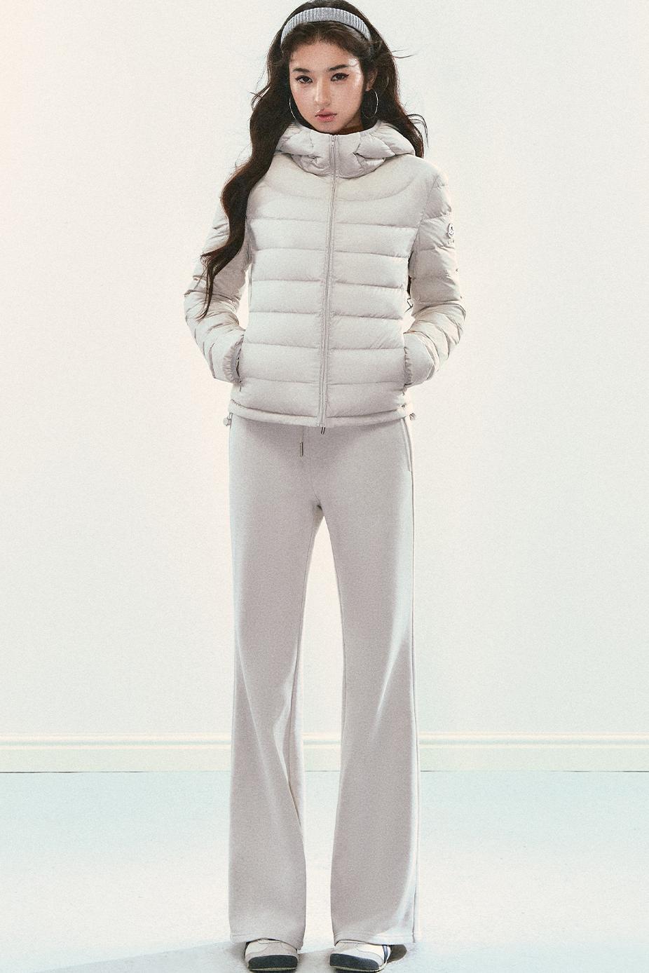 Ribbed Down Jacket